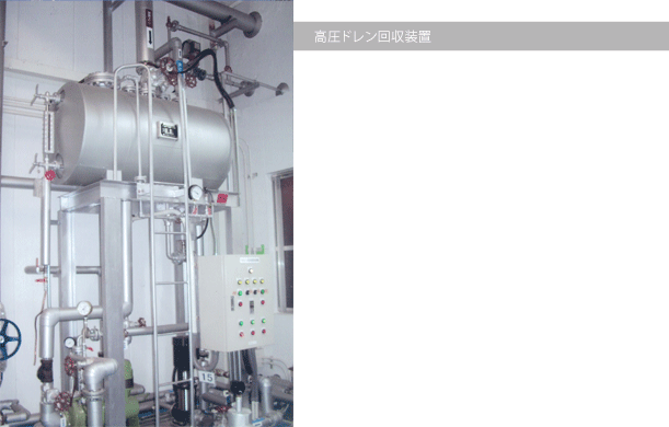 高圧ドレン回収装置